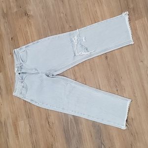 Women's Size 26 Light Wash TWELVE by ontwelfth Ripped Jeans